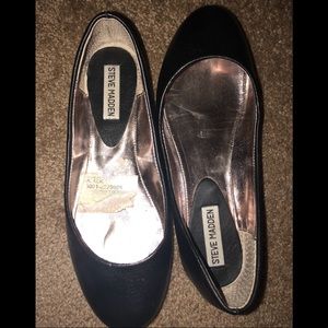 steve madden black plats